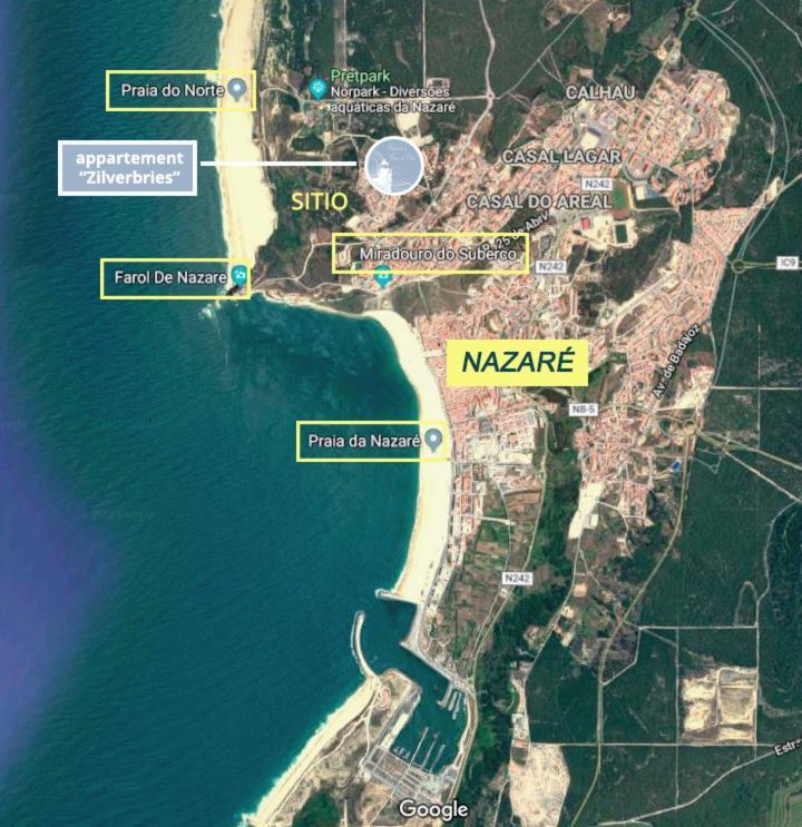 Silver Breezes Apartment Nazare Luaran gambar